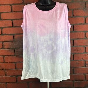 Breeze Womans Large‎ Sleeveless Tie-Dye Top – Bohemian, Casual